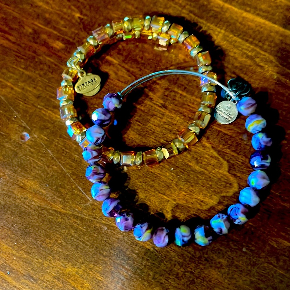 Vintage beaded bracelets Alex & Ani